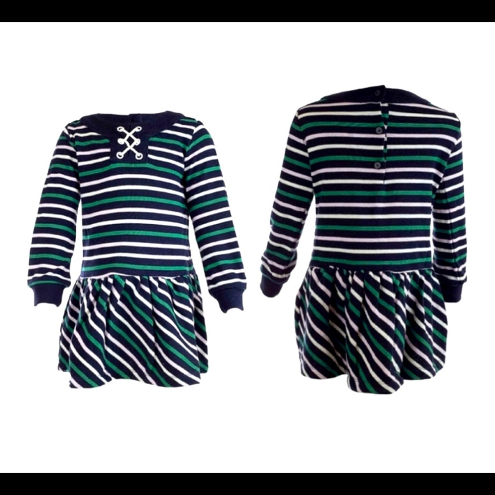 Janie and Jack stripped sport dress